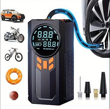 skuter adapter: Çoxfunksiyalı portativ hava nasosu və start verən cihaz - Avtomobil — 2