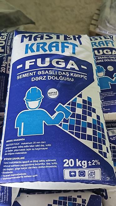 cay dasi: Master Kraft tikinti qarışıqları 1) Master Kraft FUGA – sement əsaslı — 2