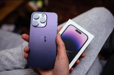 купить чехол для телефона: IPhone 14 Pro, Б/у, 256 ГБ, Deep Purple, Коробка, 86 %
