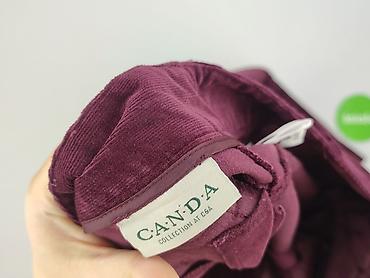canda clothing: Canda, Spodnie materiałowe damskie, rozmiar M — 4