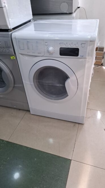 ikinci el ev ewyalari: Стиральная машина Indesit, 7 кг, Б/у, Автомат