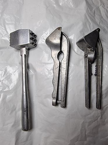 Кухонные наборы: СССР. Кухонные инструменты из металла (3 предмета): Всё Новое, не — 2