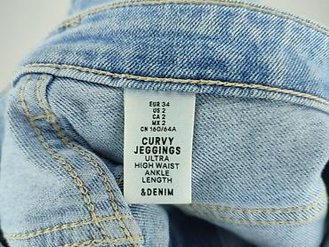 daddy jeans: H&M, Jeansy damskie, rozmiar XS — 4