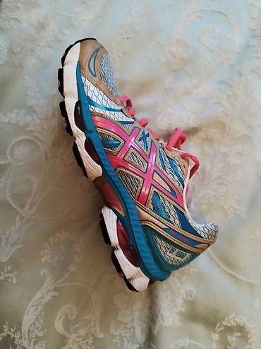 asics кроссовки: Размер: 36.5, цвет - Розовый, Б/у — 1