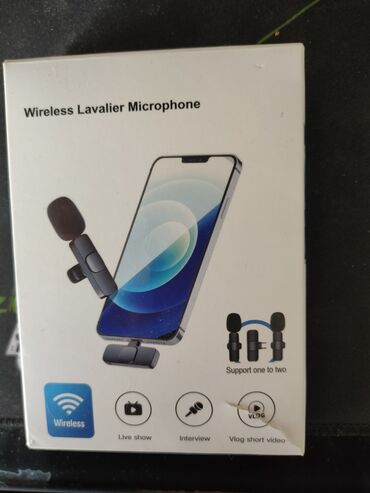 bluetooth qulaq: Simsiz (Bluetooth) Mikrofon