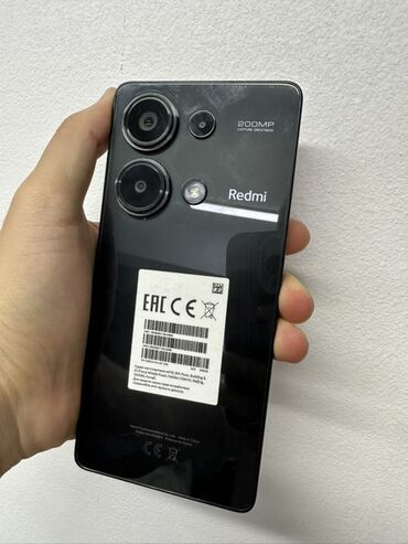 телефоны xiaomi redmi нот 8: Redmi, Redmi Note 13 Pro, 256 ГБ, түсү - Кара