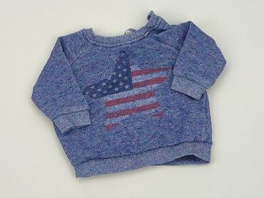 kolorowy sweterek dla chłopca: Sweatshirt, F&F, 0-3 months, condition - Good