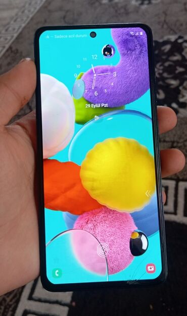 qaqa profil şəkilləri: Samsung Galaxy A51, 128 ГБ, цвет - Серый, Отпечаток пальца