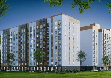 Продажа квартир: 3 комнаты, 101 м², Элитка, 4 этаж, ПСО (под самоотделку)