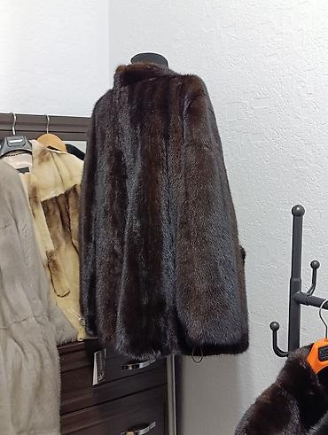 Шубы: Шуба, Норка, Короткая модель, Канада, 2XL, 3XL — 5