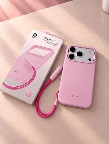 чехол на 14 про макс: Брендовый чехол для смартфона IPhone 17 Pro Max розовый — 1