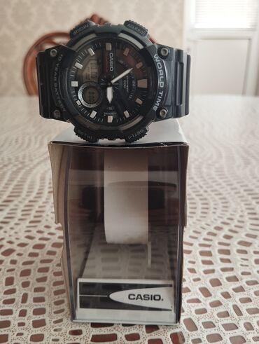 Qol saatları: Yeni, Qol saatı, Casio, rəng - Qara