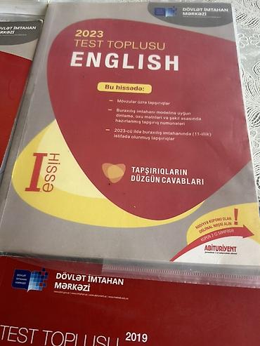 Testlər: Məhsul: DİM “Test Toplusu – English” (İngilis dili) kitabları dəsti — 4