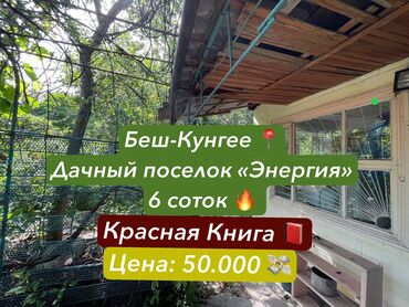участок алматинка: 6 соток, Для строительства, Красная книга