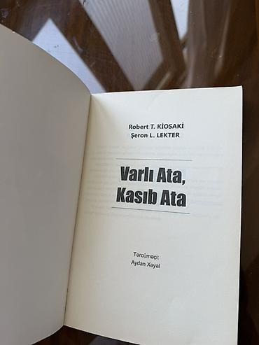 Книги и журналы: Məhsul: Kitab – “Varlı Ata, Kasıb Ata” (Rich Dad, Poor Dad) — 5