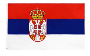 Značke, ordenje i medalje: Srpska zastava-nova 90x150 zastava Srbije Nova Zastava Republike