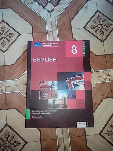 Məhsul: “ENGLISH – 8” qiymətləndirmə-test toplusu Nəşriyyat: Dövlət lalafo.az -da Məhsul: “ENGLISH – 8” qiymətləndirmə-test toplusu Nəşriyyat: Dövlət