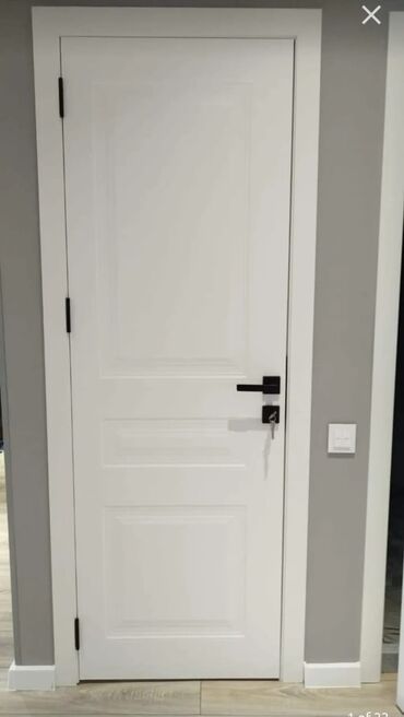 Otaq qapıları: Qonaq otağı üçün Yeni Otaq qapısı 90x205 sm Naliçnik ilə, Zəmanətli, Ödənişli quraşdırma, Pulsuz çatdırılma — 9