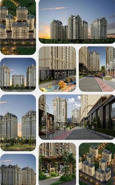 купить квартиру в строящемся доме: 2 бөлмө, 81 кв. м, Элитка, 6 кабат, ПСО (өзү оңдоп түзөтүп бүтүү үчүн)