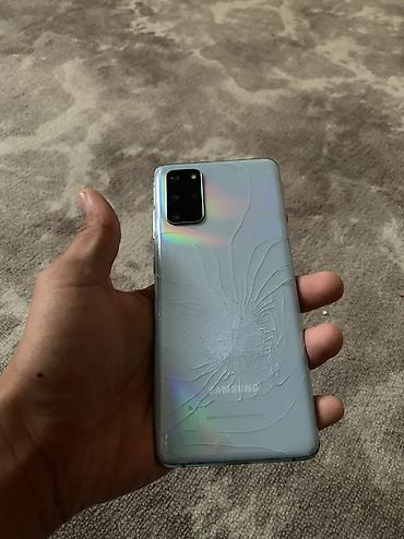андроид телефон купить: Samsung Galaxy S20 Plus, Б/у, 256 ГБ, цвет - Голубой, 2 SIM — 1