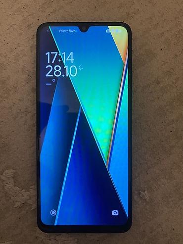 sınıq telefon: Poco C75, 128 GB, rəng - Qara, Sensor — 2