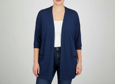 kardigan narzutka damska: F&F, Kardigan damski, rozmiar 3XL