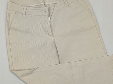 spodnie materiałowe szerokie: Material trousers, 2XL (EU 44), condition - Good