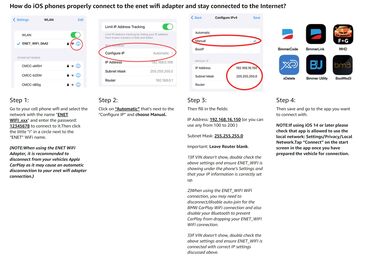 Alati za automobile: ENET WiFi OBD2 za BMW F/G Seriju BimmerCode/link, Bootmod3 za iOS i — 8