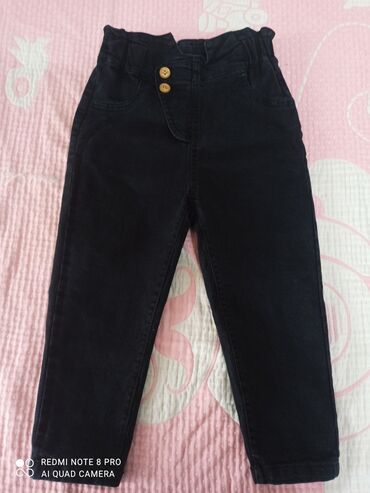 джинсовая сарафан платье: Джинсы и брюки, цвет - Черный, Новый