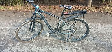 электрон самокат: Şəhər və yüngül off-road üçün komfortlu hibrid/MTB elektrobisiklet — 1
