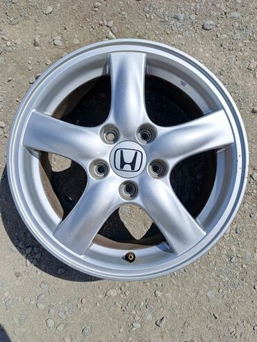обычные диски: Литые Диски R 16 Honda, Комплект, отверстий - 5, Б/у