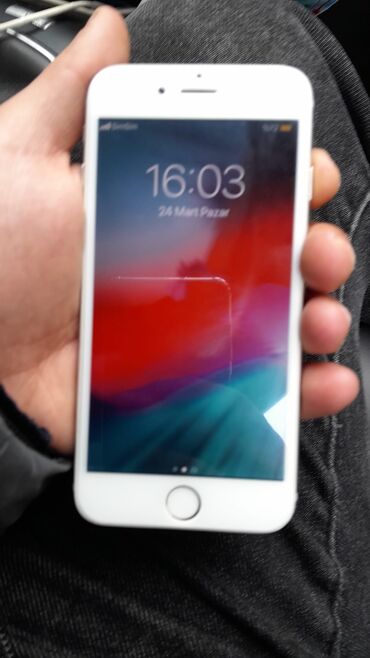 iphone 6 yeni: IPhone 6, 64 GB, Gümüşü
