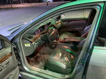 фазан купить: Автомобиль Mercedes-Benz S-Class с кожаным салоном серого цвета и