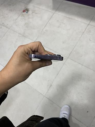 ayfon 8 pulus: IPhone 14 Pro Max, 256 GB, Deep Purple, Zəmanət, Barmaq izi, Simsiz şarj — 3