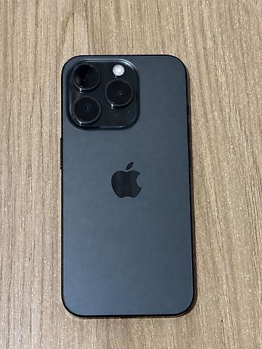iphone 17 plus: IPhone 15 Pro, Б/у, 128 ГБ, Black Titanium, Чехол, 88 % — 1