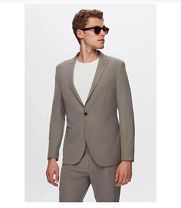 damat: DAMAT TWEEN 52 razmer Kişi kostyum dəsti – polklassik, açıq-boz rəng — 1