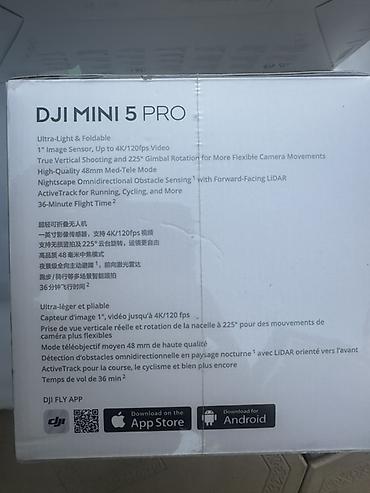 Дроны: DJI Mini 5 Pro — компактный квадрокоптер с камерой профессионального — 5