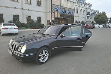 sarı ford transit: Mercedes‑Benz E‑Class (W210) sedan - Korpus: qara rəng, 4 qapı, xrom — 3