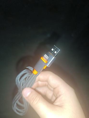 hoco e96a: Кабель USB–Lightning с нейлоновой оплёткой - Разъёмы: USB-A — — 2
