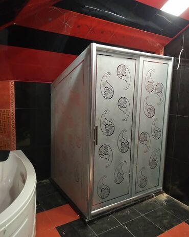 Duş kabinaları, arakəsmələr: Yeni Üstü açıq kabina, Künc üçün, Ödənişli çatdırılma — 3