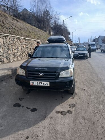 Toyota: Toyota Highlander: 2003 г., 3.3 л, Автомат, Бензин, Внедорожник