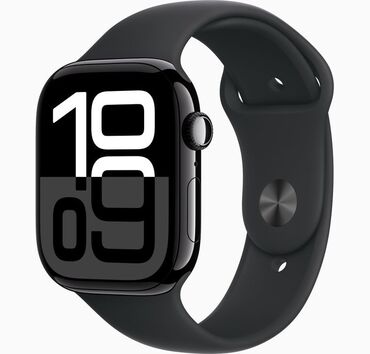 smart saat apple: Yeni, Smart saat, Apple, Sensor ekran, rəng - Qara