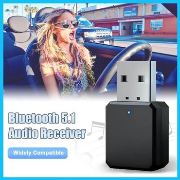 Pojačala i prijemnici: Hands free Bluetooth Aux USB audio prijemnik Bluetooth 5.1 audio — 5