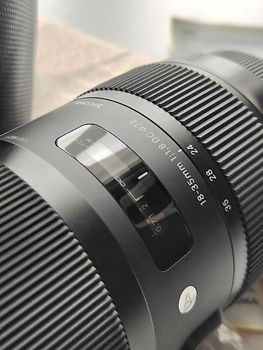 sigma 35mm: Объектив Sigma 18-35mm f/1.8 DC HSM Art Series for Canon. Линза — 3