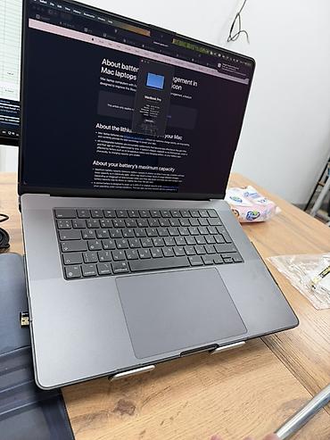 15 про макс в кредит: MacBook Pro 16" на чипе Apple M4 Max Характеристики: - Чип: Apple M4 — 1