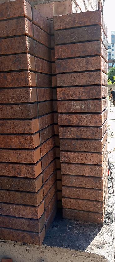 кирпичный калп: Клинкерная фасадная плитка под кирпич - Формат: узкие прямоугольные — 1