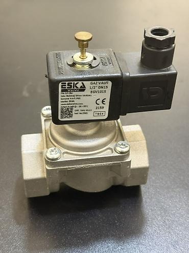 qaz borulari: ESKA solenoid qaz klapanı Model: EGV seriyası Ölçülər: - EGV1015 — 2