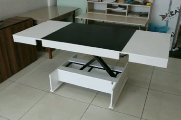 Журнальные столы: Стол "Стамбул" журнально-обеденный стол, который легко превращается — 8