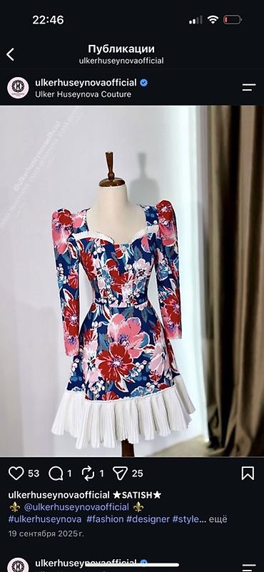 Ulker Huseynova Couture’dan 380 alınıb, 200 satılır lalafo.az -da Ulker Huseynova Couture’dan 380 alınıb, 200 satılır