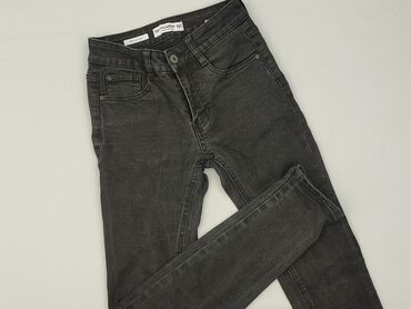 spodnie z niskim stanem zara: PULL&BEAR, Jeansy damskie, rozmiar XS